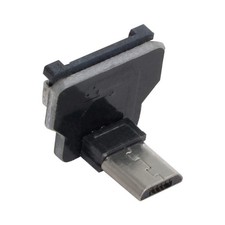 xiwai CYFPV Micro-USB Male Micro USB- Down Angle, Black USB-Micro Angled picture