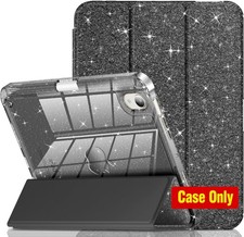 Glittery Cute Case for 8.3 Inch iPad Mini 7, Protective Cover with Pencil Holder picture
