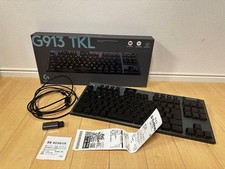 Logicool G913 Tkl Lightspeed Wireless Tenkeyless Gaming Keyboard Black picture