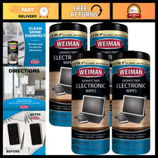 Electronic Screen Cleaner Wipes - 4 Pack for Laptops, TVs & All Devices - 30 Cou picture