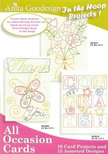 Anita Goodesign In The Hoop Projects: All Occasion Cards CD embroidery designs  picture