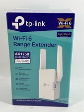 TP-LINK AX1750 Wi-Fi 6 Range Extender (RE1750X) - White picture