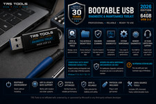 Computer Repair Bootable USB Utility Toolkit For PC Diagnostics & Maintenance picture