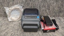Zebra GX420D 203dpi Thermal Label Printer w/ Auto Front Cutter & Power Supply picture