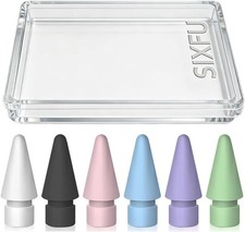 6 Color Tips for Apple Pencil tip, Apple Pen Tip Compatible with iPad Pencil Tip picture