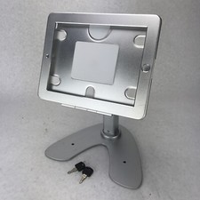 Anti-Theft Lockable Secure Kiosk Tablet Stand Enclosure with Key 9.5