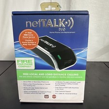 NetTalk Duo VoIP Home Phone Device AC Adapter MyACT Power Supply USB Black picture