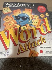 Word Attack 3 Vocabulary Program MS-DOS New Sealed 1994 picture