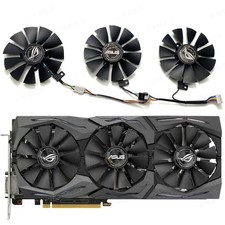 For ASUS ROG STRIX GTX1060 1070 1080TI Replacement Cooling Fans T129215SU Parts picture