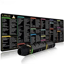 Office Mouse Pad English Linux Python Shortcut Pattern Excel Mouse Pad Desk Mat picture