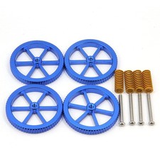 4PCS Aluminum Blue Hand Twist Leveling Nut Diameter 60mm, 4PCS Hot Bed Spring... picture