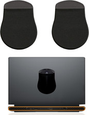 2 Pack Gray Mouse Holder for Laptop Stick On, Mouse Travel Case, Stick-On Mouse picture