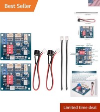 2PCS 12V PWM Fan Control Module with High-Temp Alarm for Efficient Cooling picture