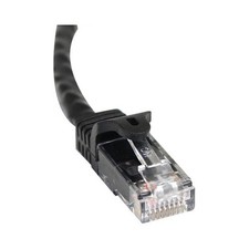 Startech N6PATCH35BK 35FT BLACK CAT6 ETHERNET CABLE SNAGLESS RJ45 UTP PATCH CABL picture