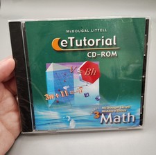 Mcdougal Littell Middle School Math Course 3 Etutorial Cd-rom Brand New Sealed  picture