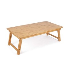 Large Size Floor Desk Nnewvante Floor Table Tray with Folding Legs Adjustable... picture