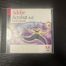 Adobe Acrobat 6.0 Professional Upgrade Mac Software Full Retail CD Serial Number picture
