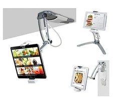 CTA 2-in-1 Kitchen Mount Tablet Stand for 7-13 Inch Tablets picture