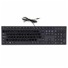 Dell KB216 USB QWERTY Portuguese Keyboard With Preapplied Stickers, Black picture