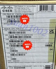 1PCS NEW CISCO FPR2110-NGFW-K9 firewall Fast FedEx or DHL picture