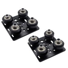 SeekLiny V Slot Gantry Plate,POM Wheels Set with Plate for 2020-4Wheel  picture