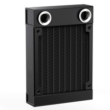 Water Cooling Radiator 12 Pipe G1/4 Thread Heat Row Radiator 8 Pipe Aluminum Hea picture