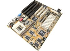 Untested ABIT AB-PR5 REV 1.03 Motherboard Socket Socket 7 Motherboard Retro picture