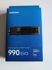 Samsung 1TB 990 EVO Plus PCIe 5.0 x2 4.0 x4 M.2 Internal SSD 100% Health picture