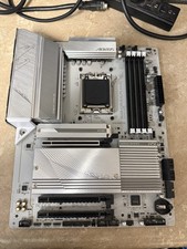 Gigabyte B650M AORUS Elite AX Ice AM5 Motherboard for Parts. Not Working. As-Is picture