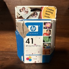 HP Inkjet 41 Tri-Color Ink Printer Cartridge Sealed Original Packaging New picture