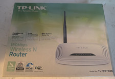 TP-LINK TL-WR740N WIRELESS N150 HOME ROUTER 150MBPS WIFI WPS BUTTON NEW SEALED picture