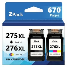 PG-275XL CL-276XL Ink Cartridges For Canon PIXMA TS3520 TS3720 TR4700 TR4722 picture
