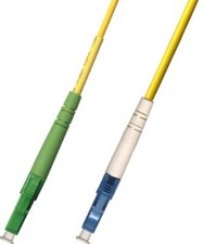 1M Singlemode Simplex Fiber Optic Cable 9/125 LC APC UPC Patch Cable Patch Cord picture