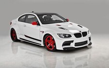Cars bmw white tuning m3 Desk Mat Stitched picture