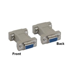 Kentek HD15 15Pin Female/Female VGA SVGA Port Adapter Changer Coupler Molded picture