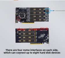 M.2 NVMe SSD PCIe x16 Adapter WITH PLX8749 PCI Express 3.0 x16 Switch to 8 picture