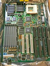 RARE VINTAGE FIC PA-2000 VIA VT82C570MV SOCKET 5 AT MOTHERBOARD - USA SELLER picture