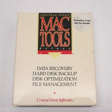 MAC Tools Deluxe Central Point Macintosh - Evaluation Copy Not For Resale picture