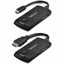 StarTech Wireless USB-C to HDMI Extender for Meeting Rooms 4K 60Hz 65ft Range picture