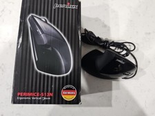 Perixx Ergonomical Vertical Mouse, Perimice-513N Black, Wired 4 IBM Right hand picture