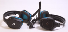 2X Logitech G432 DTS x 7.1 Surround Sound Wired PC Gaming Headsets Pre-Owned picture