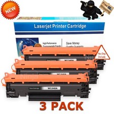 3Pk W1340A Toner (No Chip) For HP 134A LaserJet M209dwe M209dw M234sdn M234sdwe picture