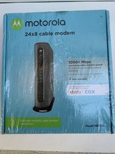 New Sealed Motorola Cable Modem 24x8 DOCSIS 3.0 Model MB7621 picture