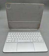 Genuine Apple A2974 Magic Keyboard for iPad Pro 13-inch Silver/White Fair picture