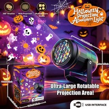 Colorful Rotating Holiday Projection Light picture