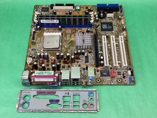 ASUS HP A8AE-LE Desktop Motherboard + AMD Sempron + RAM + I/O Shield - UNTESTED picture