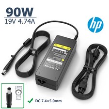 90W AC Adapter Battery Charger For HP Elitebook 8440p 8540w 8740w 2530p 8540p  picture
