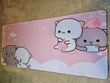 Bubu & Dudu Computer Gaming Mouse Mat, Kawaii Cat Mousemat, Mouse Pad, Mousepad picture