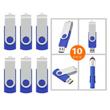 10x 128MB/256MB/512MB Memory Flash Drive Swivel Memory Stick Pen Drive Storage picture