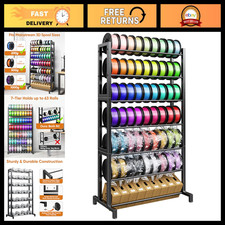 7-Tier 3D Printer Filament Storage Rack, Multi-Layer Organizer for Filament Roll picture